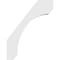 Ekena Millwork 5"W x 14"D x 18"H Standard Legacy Architectural Grade PVC Knee Brace BRCP05X14X18LGY - alternate 3